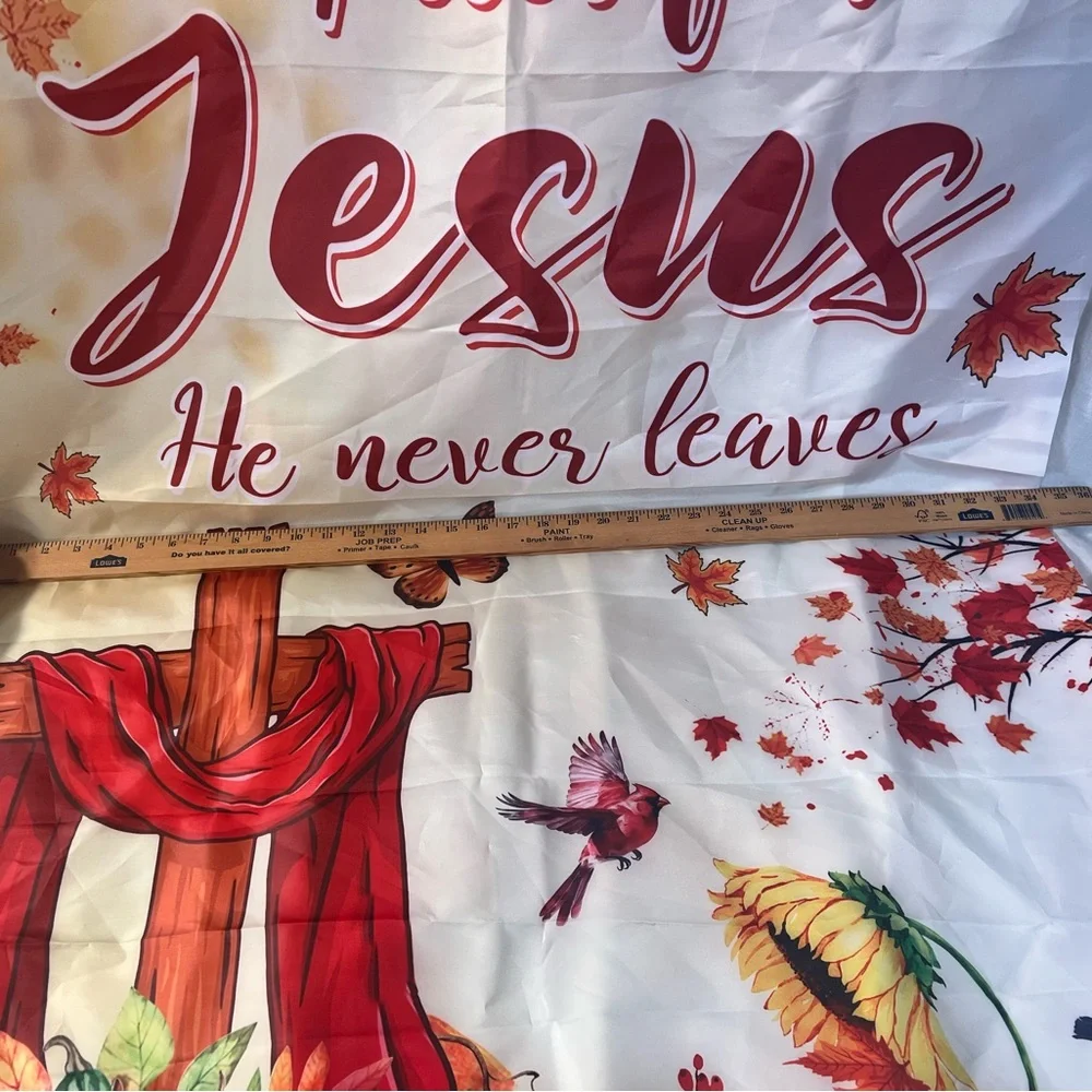 Autumn Faith Tapestry by